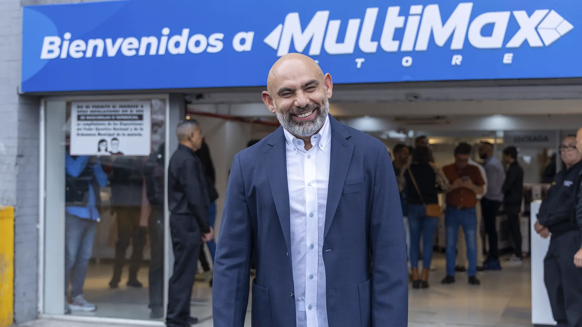 MultiMax Store Altos Mirandinos - Nasar Dagga presidente de Multimax Store y CLX Group